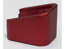 Aluminum Magazine Base Cover Red